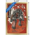 thumbnail image 3 of Marvel Comics: Man-Thing: Marvel Monsters #1 Wall Poster, 14.725" x 22.375" Framed, 3 of 6