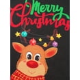 thumbnail image 6 of Holiday Christmas Family Pajamas Matching Set Moose Xmas Pjs for Couples and Kids Baby Sleepwear, 6 of 10
