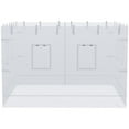 thumbnail image 3 of Auto Beyond Pop up Canopy Walls, Universal Replacement Netting, Set of 4 Mesh Screen Sidewalls, Patio Netting with 6 Service Windows and 1 Door for 10' x 10' Canopy Tent, White, 3 of 6