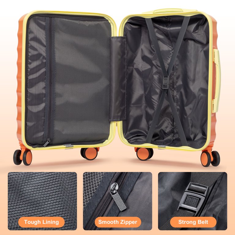 Zimtown 28” Hardside Spinner Luggage with TSA Lock, Lightweight
