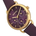 thumbnail image 3 of Gwen Leather-Band Watch - Purple, 3 of 3