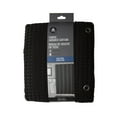 thumbnail image 5 of Hometrends Waffle Fabric Shower Curtain, 70 Inches x 72 Inches, Black, 5 of 5