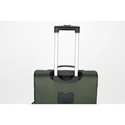 Protege 5-Piece Softside Spinner Luggage Set, Green