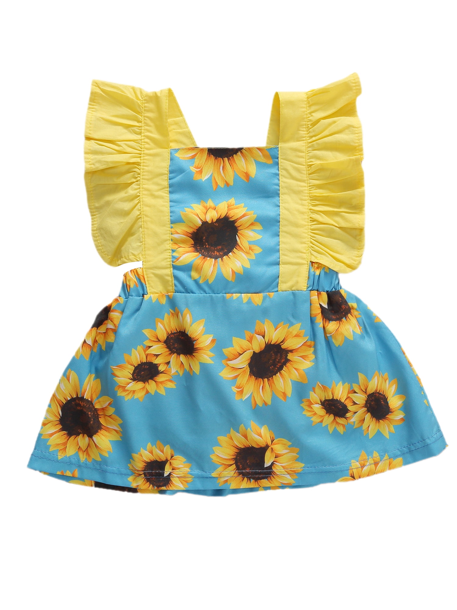 12 month sunflower dress
