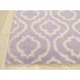 thumbnail image 3 of Purple Majestic Moroccan Hand-Knotted Wool Rug, 3 of 4