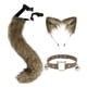 thumbnail image 5 of Accesorios decorativos para disfraz de Halloween Yuyangstore 3 piezas con orejas y cola de gato, 5 of 8