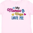 thumbnail image 4 of Inktastic My Mamaw and Papa Love Me with Hearts Boys or Girls Toddler T-Shirt, 4 of 5