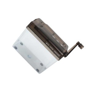 ZLight Shredder petite main crané Portable 1 Conteneur en plastique pour les ménages