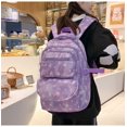 thumbnail image 4 of Juego de mochila de 3 uds con juegos de almuerzo, mochila para chicas adolescentes, mochila escolar con gradiente, 4 of 5