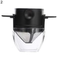 thumbnail image 1 of ENJOYW Ergonomic Retractable Coffee Filter, Plastic and Stainless Steel Coffee Strainer, 1 of 7