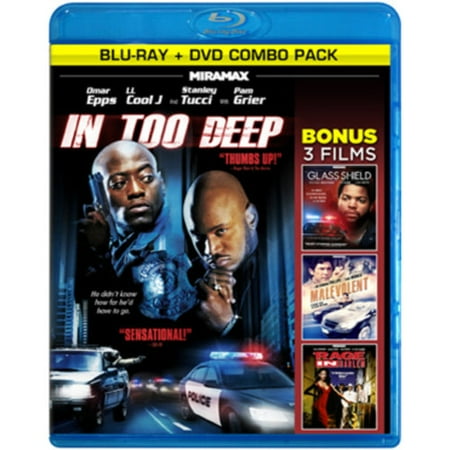 Heat On The Street: In Too Deep / The Glass Shield / Malevolent / A Rage In Harlem (Blu-ray) (Widescreen)