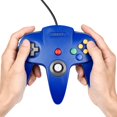 thumbnail image 5 of N64 Gaming Classic Controller, iNNEXT Retro N64 Wired Gaming Gamepad Controller Joystick for N64 System Home Video Game Console（Blue）, 5 of 7