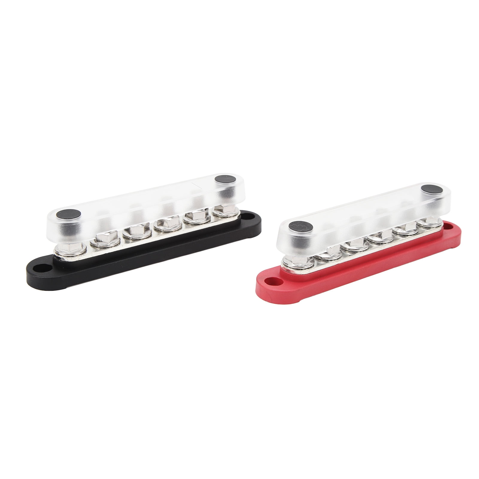 DAIERTEK 12V Bus Bar 5 X 5/16" (M8) Terminal Studs 12V Power Distribution Block With Cover Max - View #4