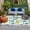 White, variant on Green Blue Dinosaur Outdoor Rug 3x5 Ft, Non Slip Washable Area Rug, Trees Animals Modern Art Graffiti Patio Rugs Carpet Runner, Large Floor Mat for Indoor/Outdoor Deck Porch Camping