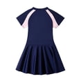 thumbnail image 5 of Girls One Piece Swimsuits Size 7-8 Ruffled Styles Color Block Soft Upf 50+ Uv Sun Protection One Piece Cut Out Bathing Suit Adjustable Straps Ruched Girls' Swimwear 9-16y, 5 of 6