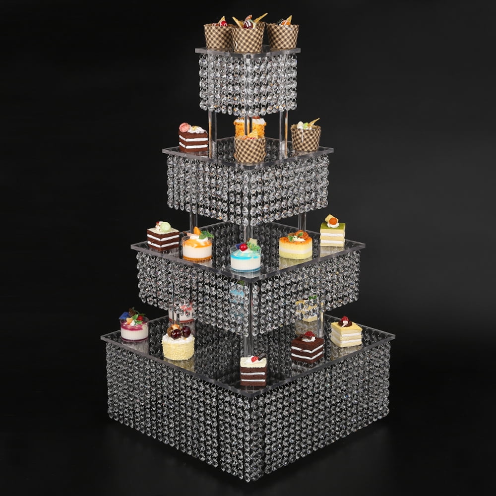 Cupcake Stand Square BlinkCupcake Stand, Shabby Chic, Distressed Finish. Dessert Or Pie