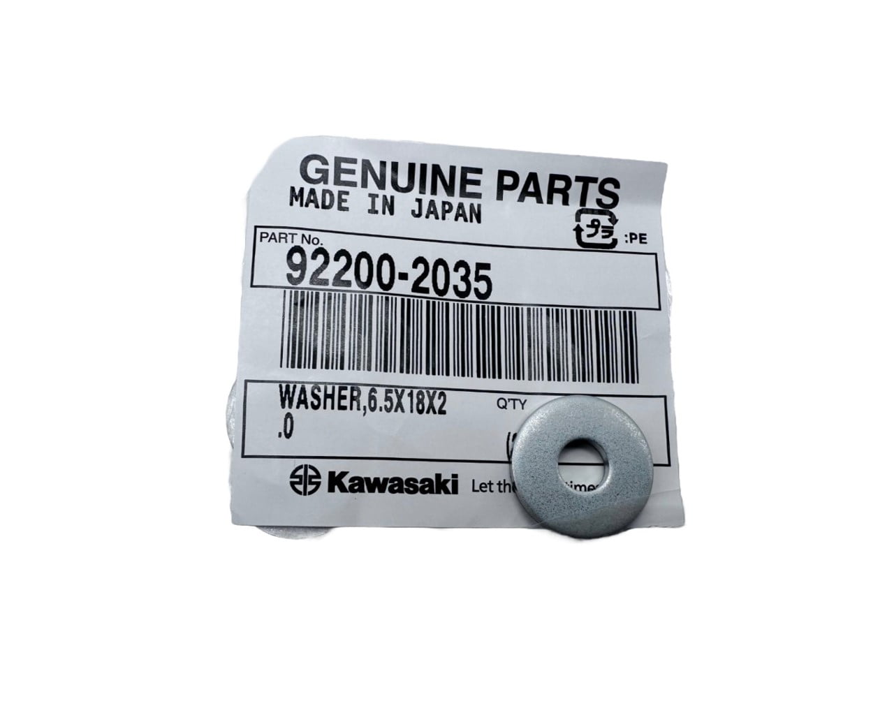 Kawasaki Genuine OEM Authentic TUBE 92192-1448 1 - Walmart.com