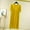 Yellow, variant on Royisotas Womens Nightgowns Short Sleeve Casual Plus Size Pajamas Pleated Crew Neck Cotton Comfortable Sleepwear for Juniors Solid Color
