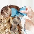 thumbnail image 4 of AURARMLET 6Ud Clips De Con Lazos De Organza Multicolor Para Embellecer Tu Look En Fiestas Y Eventos, 4 of 6