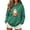 #0003-Green, variant on Halloween Sweatshirts for Women Drawstring Hooded Kangaroo Pocket Patchwork Halloween Themed Graphic Womens Pullover Sweatshirts Gift