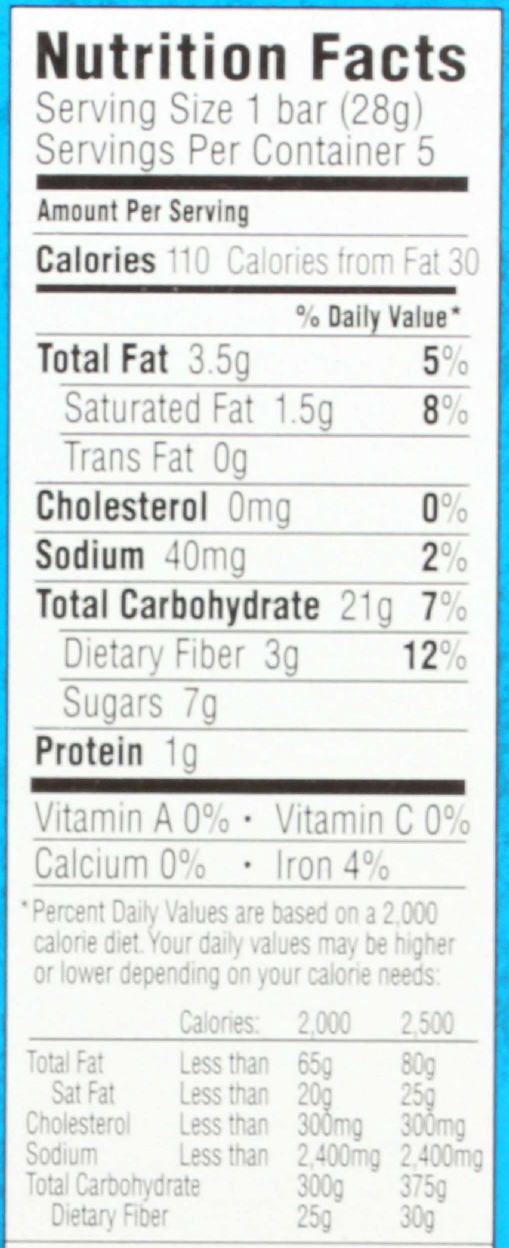 Annies Homegrown Double Chocolate Chip Chewy Granola Bar, 4.9 Ounce -- 12 per case.