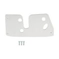 thumbnail image 1 of Placa de refuerzo de pestillo de puerta 926-264 Kit plateado para camioneta pickup delantera izquierda para 1500 accesorio repuesto reemplaza, 1 of 8