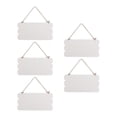 thumbnail image 1 of Placa de Madera en Blanco Sunnimix 5 Uds Letrero Colgante Sin Terminar, 1 of 8