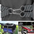 thumbnail image 4 of Set Of 6 Elastic Bungee Cords With Hooks, 4 Extra Long Elastic Straps Of 2 M And 2 Blue Elastic Cords Of 1 M, 200 X 3 Cm, 100 X 3 Cm, 4 of 4