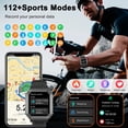 thumbnail image 4 of Reloj Inteligente Kimeag H31 Militar Llamadas Bluetooth 112 Modos Deportivos IPX8 Pantalla 1.91 Pulgadas, 4 of 5