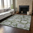 thumbnail image 6 of Addison Rugs Mayfield Washable Transitional Floral Olive Rectangle Rug, 10' x 14', 6 of 6