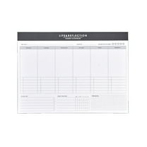 UNTERING Notebook Weekly Planner Notepad Undated Planner Sheets Schedule Pad Desk Planner Monthly Notepad Tear off Planner Pad