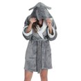 thumbnail image 1 of 6314-Elephant-M Just Love Critter Robe / Robes for Women, Elephant (Velour), Medium, 1 of 4