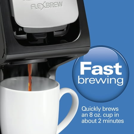 Hamilton Beach - FlexBrew Single-Serve Coffee Maker - Black