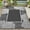 PR01-Light Gray, variant on SIXHOME Outdoor Rug 5'x8' Waterproof Reversible Patio Rug Floral Border Plastic Straw Indoor Outdoor Rug for RV Camping Garden Picnic Beach Deck Backyard Porch Decor Dark Grey and White