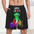 thumbnail image 2 of Garten of Banban Men's Short Pajama Pants Soft Trendy Sleep Shorts Breathable Ice Silk Lounge Shorts M, 2 of 8