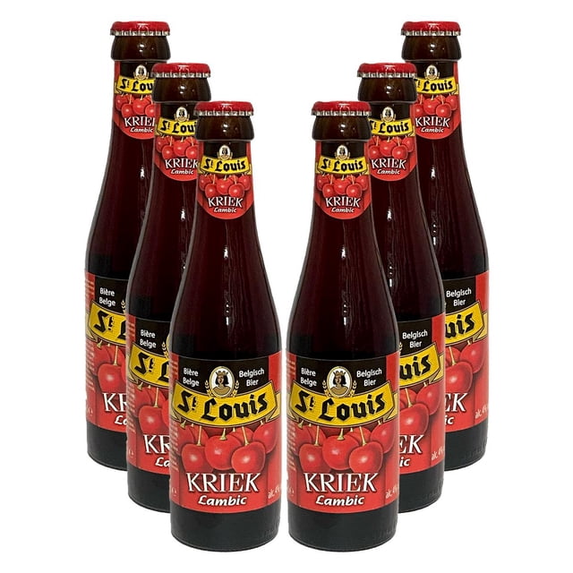 Six Pack Cerveza Afrutada St Louis Kriek 250 ml St Louis Lambic Style - Fruit
