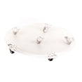 thumbnail image 1 of Support de Boîtier de Climatiseur en Acrylique avec Roues, Plateau Rond Transparent pour Chauffage et Refroidissement, 1 of 8
