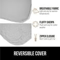 thumbnail image 6 of GORILLA GRIP Cat Window Perch, Foldable Indoor Hammock Bed with Washable Cover, Holds 30lbs, Gray, 6 of 10