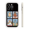 thumbnail image 1 of ¡Mantén tu iPhone seguro y a la moda con una genial funda mate con estampado de dibujos animados!, 1 of 4
