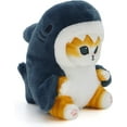 thumbnail image 3 of Soft Cute Shark Cat Plush Toy Stuffed Animal Doll (20cm/7.8in), 3 of 4