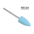 thumbnail image 4 of 10 Packs Rubber Polishing Bit Silicone Buffing Wheels 600 Grit 10mm Dia Mounted Grinding Head, Tapered Shape, 4 of 6