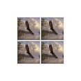 thumbnail image 1 of McGowan TT92080 sous-Verres Tuftop Eagle Ensemble de 4, 1 of 1