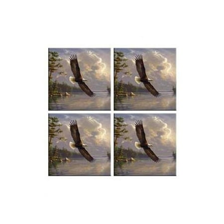 

McGowan TT92080 Tuftop Eagle Coasters Set of 4