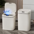 thumbnail image 3 of sunsanly 12/14/16L Smart Trash Can with Lid Automatic Sensor Battery Operated Living Room Kitchen Bathroom Household Waste Rubbish Garbage Storage Bin, 3 of 8