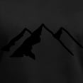 thumbnail image 3 of CafePress - Mountains Women's V Neck Dark T Shirt - Women's V-Neck Dark T-Shirt, 3 of 4