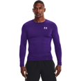 thumbnail image 1 of Camiseta Under Armour para hombre Armour HeatGear Compression Purple, 1 of 5