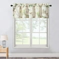 thumbnail image 2 of Birds Pattern Kitchen Valance, Colorful Farmhouse Style Valance Curtains for Living Room, Single Panel Rod Pocket Drapery for Bedroom, 52 x 12 Inch, 2 of 6
