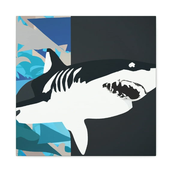 Great White Majesty - Canvas