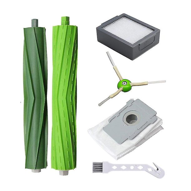 Equipos de la bolsa de polvo del cepillo lateral del filtro de Hepa del cepillo del rodillo compatibles con Irobot Roomba