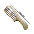 thumbnail image 3 of YOLAI Hair Comb Wooden Wide Tooth Comb for Curly Hair Detangling Sandalwood Comb, 3 of 5